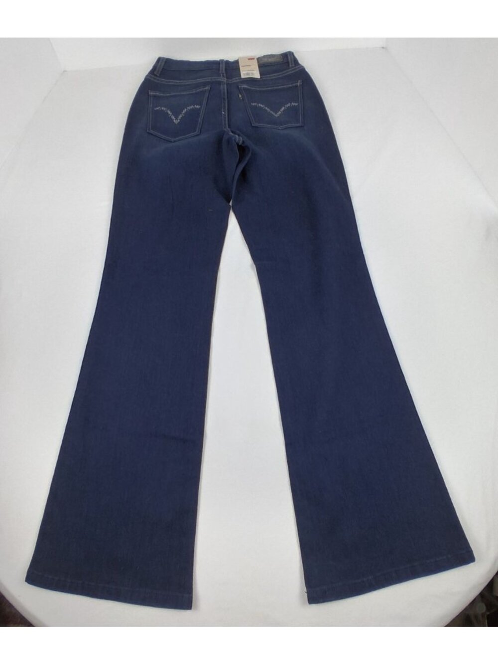 Levis Womens 512 Bootcut Perfectly Slimming Jeans 2M (24x31) Dark Wash Denim NWT - Picture 4 of 16